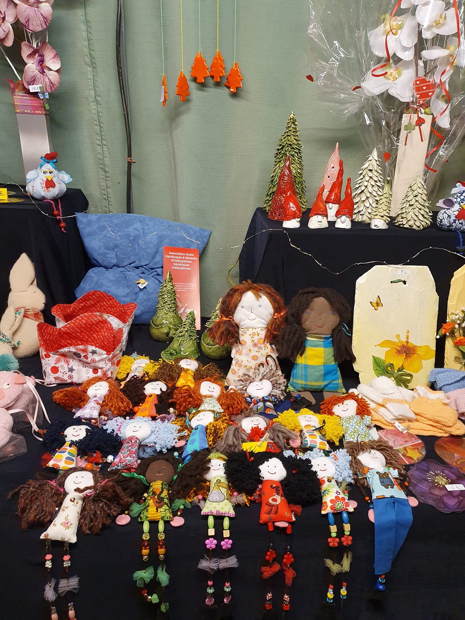 créations artisanales Association Anaïs 38 Biol